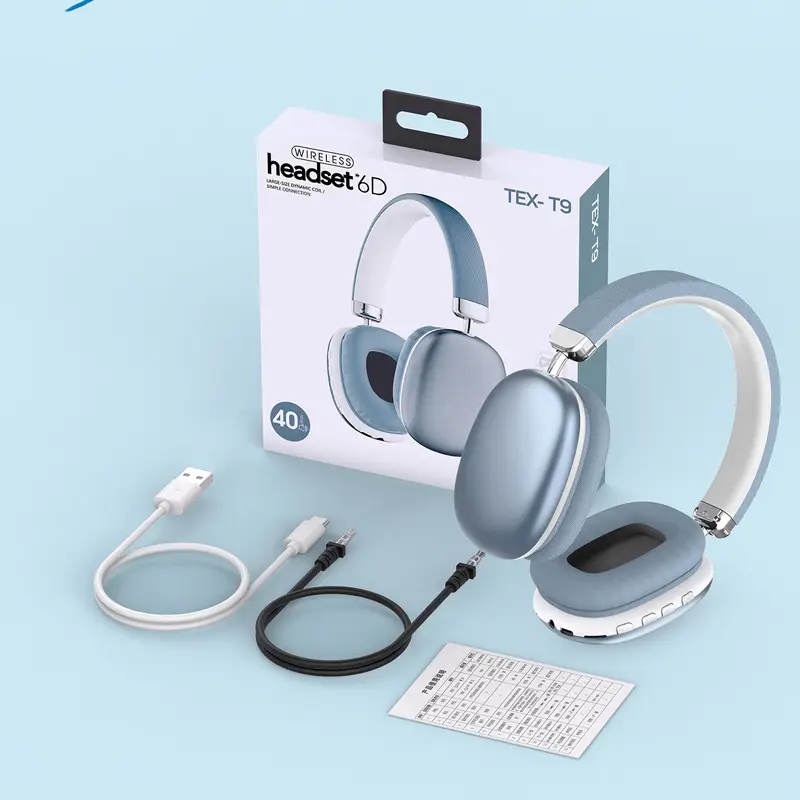 Bluetooth Wireless Headphones Purple Long Lasting No Sound Leakage β feature 25