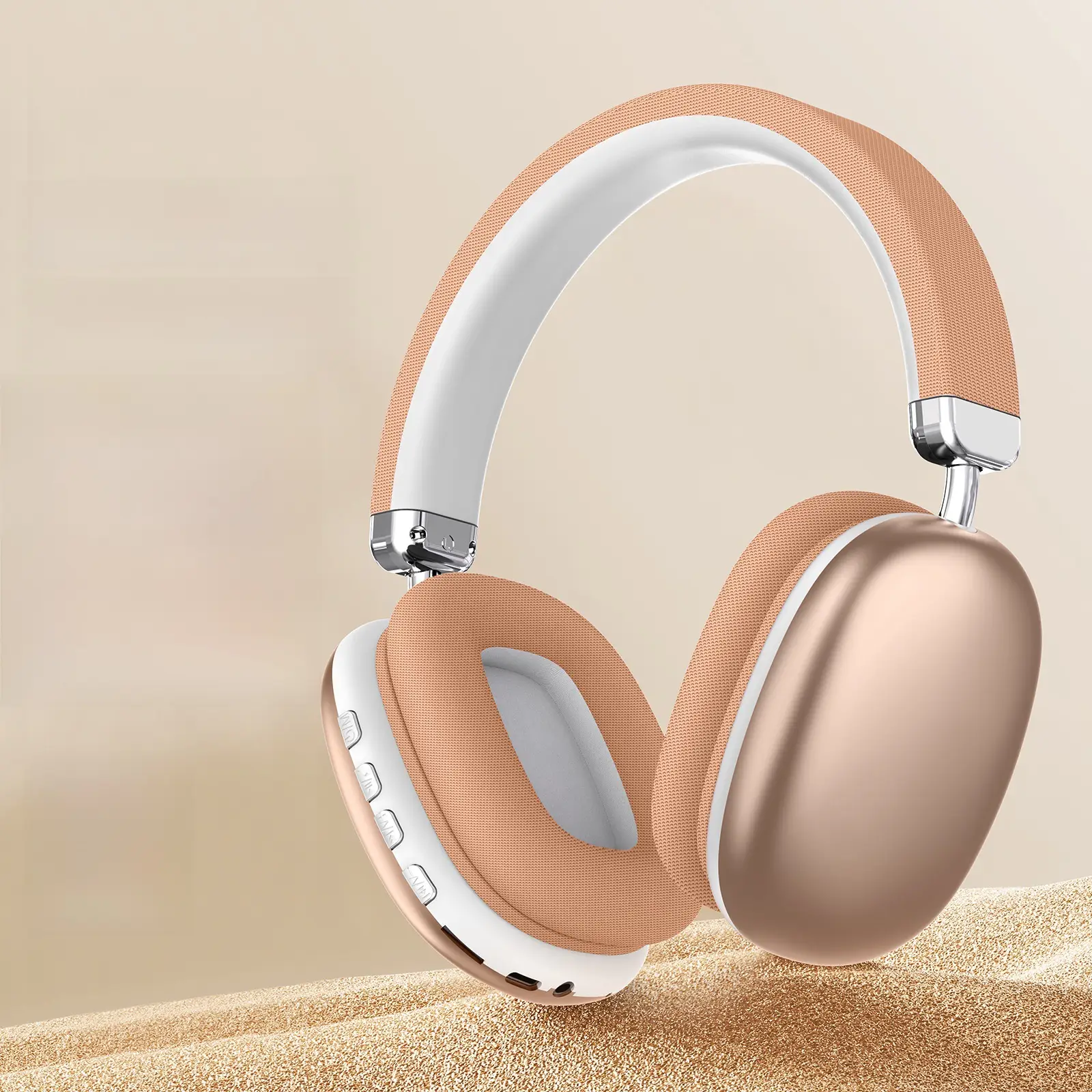 Bluetooth Wireless Headphones Purple Long Lasting No Sound Leakage - Image 8