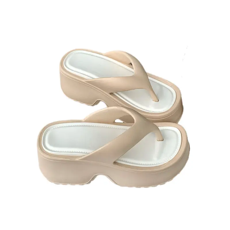 EVA Thick White Flip Flops Women Summer