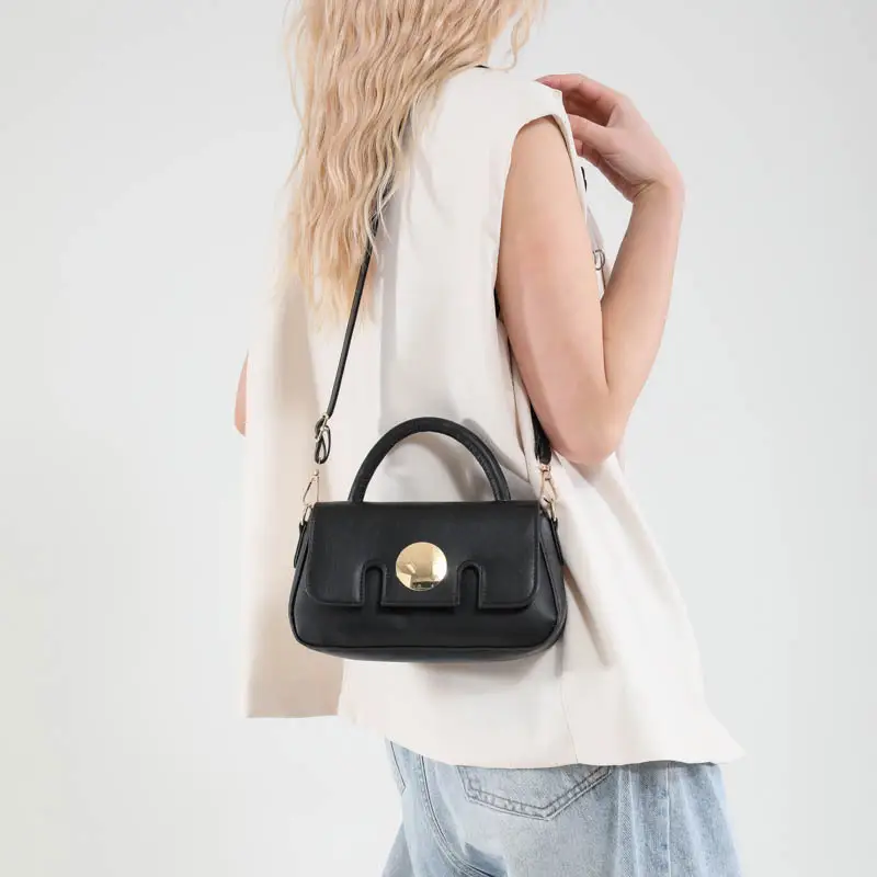 Candy Color French Style Shoulder Crossbody Bag for Women