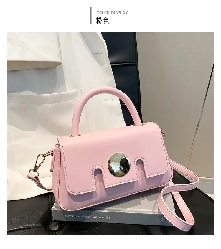 Candy Color French Style Shoulder Crossbody Bag for Women — feature 14