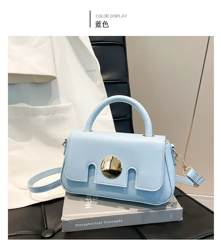 Candy Color French Style Shoulder Crossbody Bag for Women — feature 17