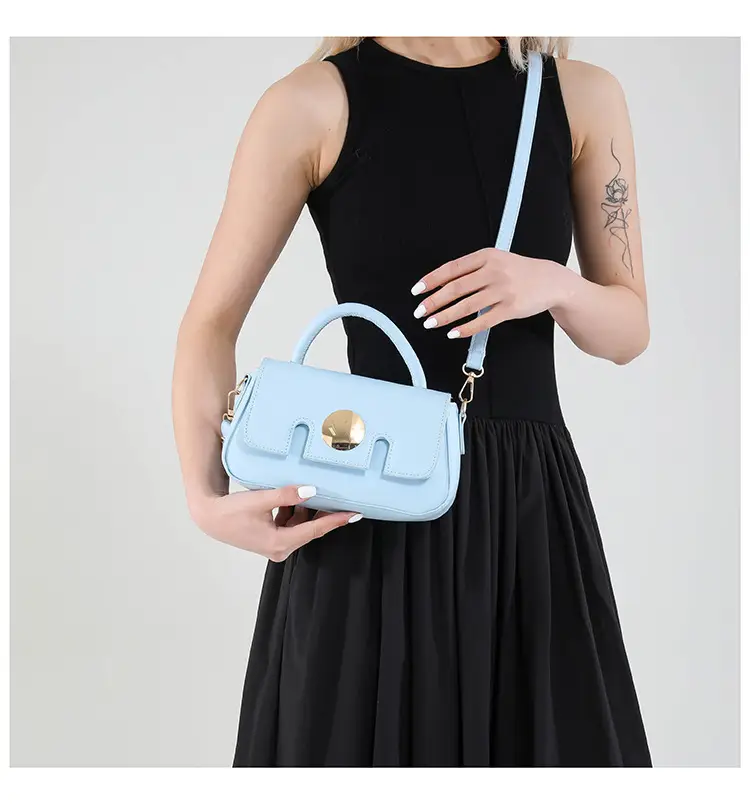 Candy Color French Style Shoulder Crossbody Bag for Women — feature 18