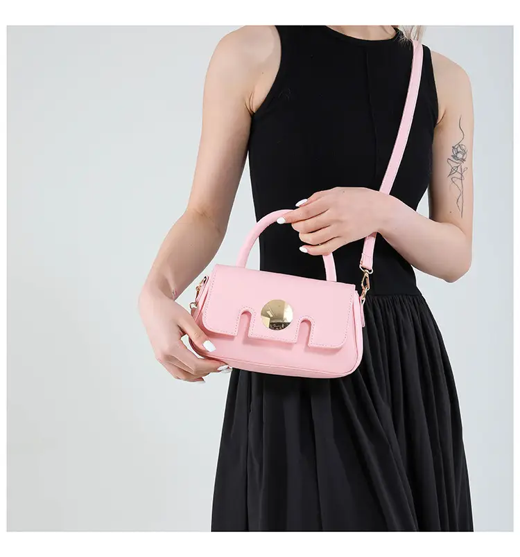 Candy Color French Style Shoulder Crossbody Bag for Women — feature 24