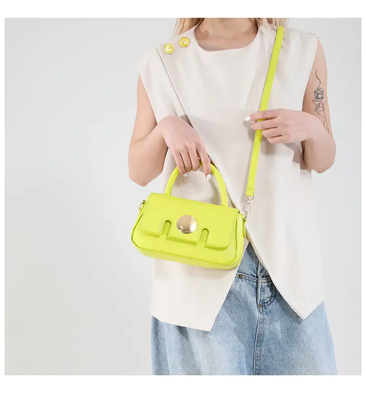 Candy Color French Style Shoulder Crossbody Bag for Women — feature 30