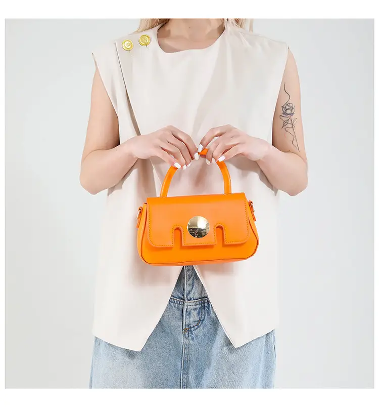 Candy Color French Style Shoulder Crossbody Bag for Women — feature 34