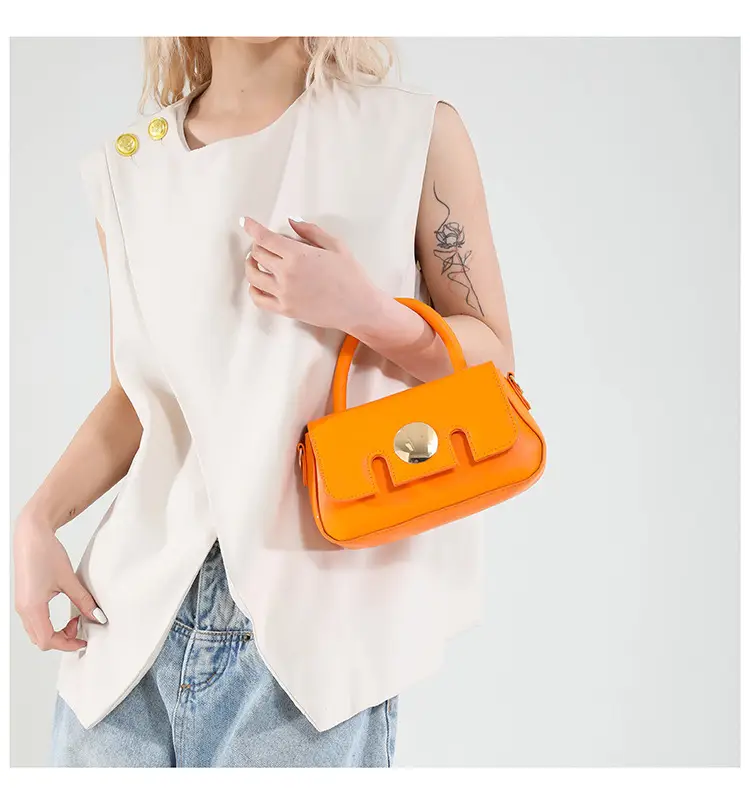 Candy Color French Style Shoulder Crossbody Bag for Women — feature 35
