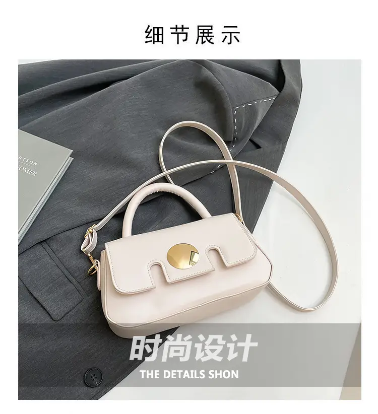 Candy Color French Style Shoulder Crossbody Bag for Women — feature 4