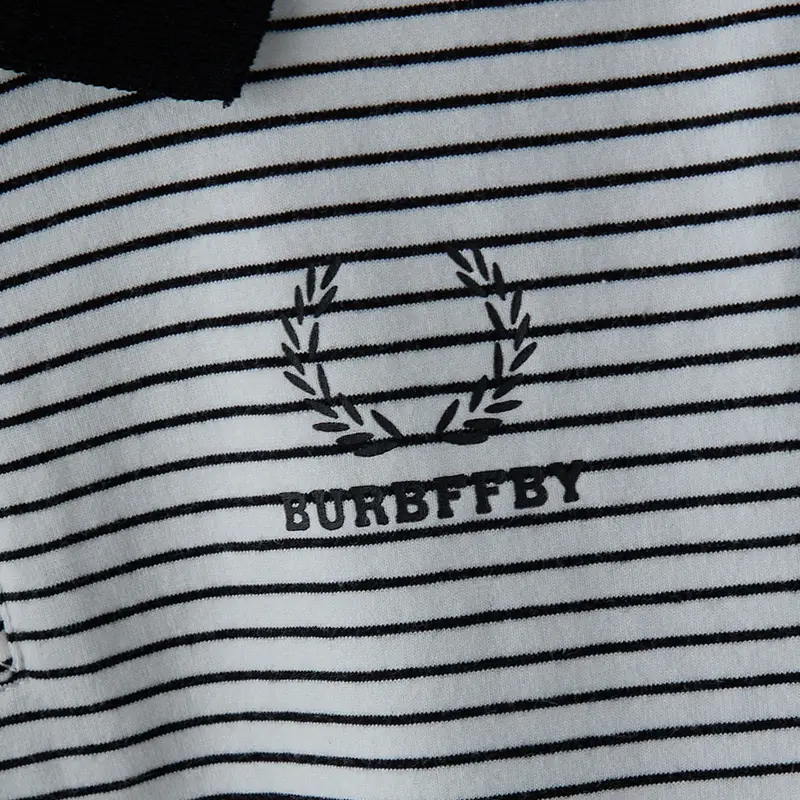 Boys Striped Polo T-Shirt Short Sleeve 2025 - Image 5
