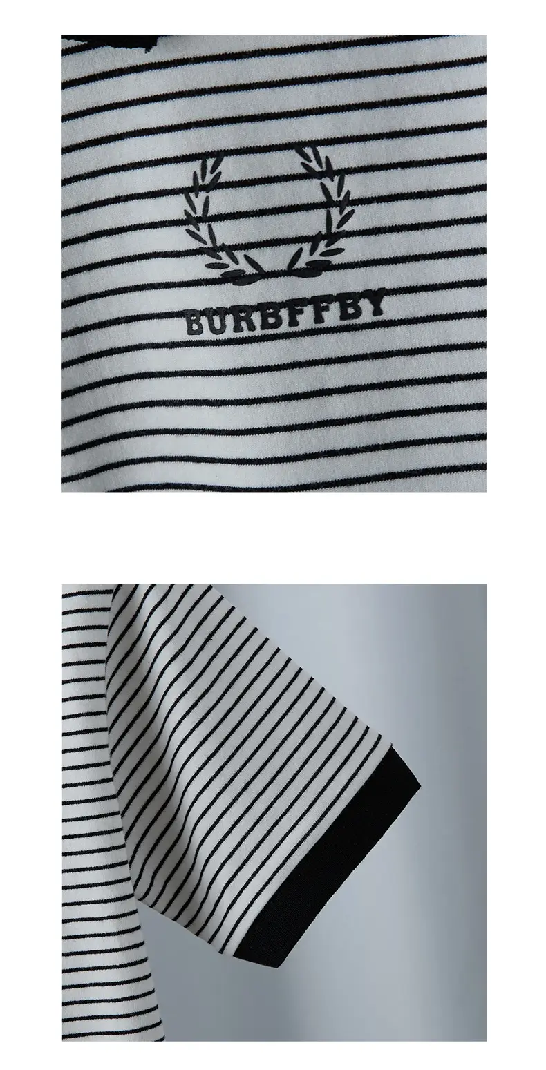 Boys Striped Polo T-Shirt Short Sleeve 2025 — feature 6