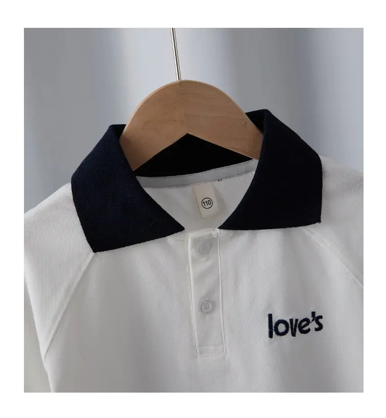 Boys Yellow Polo Shirt 2025 Summer Turn Down Collar — feature 14