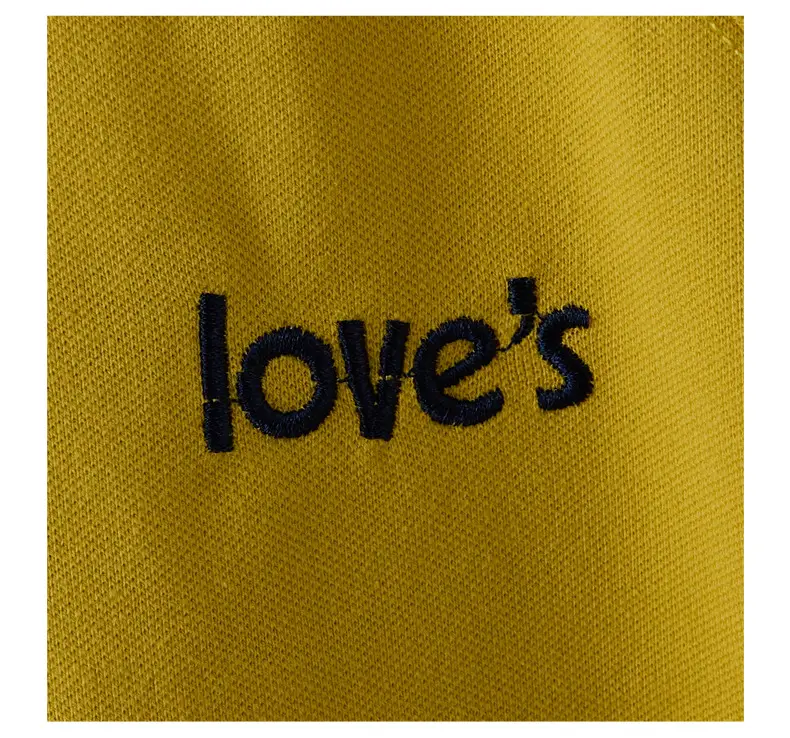 Boys Yellow Polo Shirt 2025 Summer Turn Down Collar — feature 6