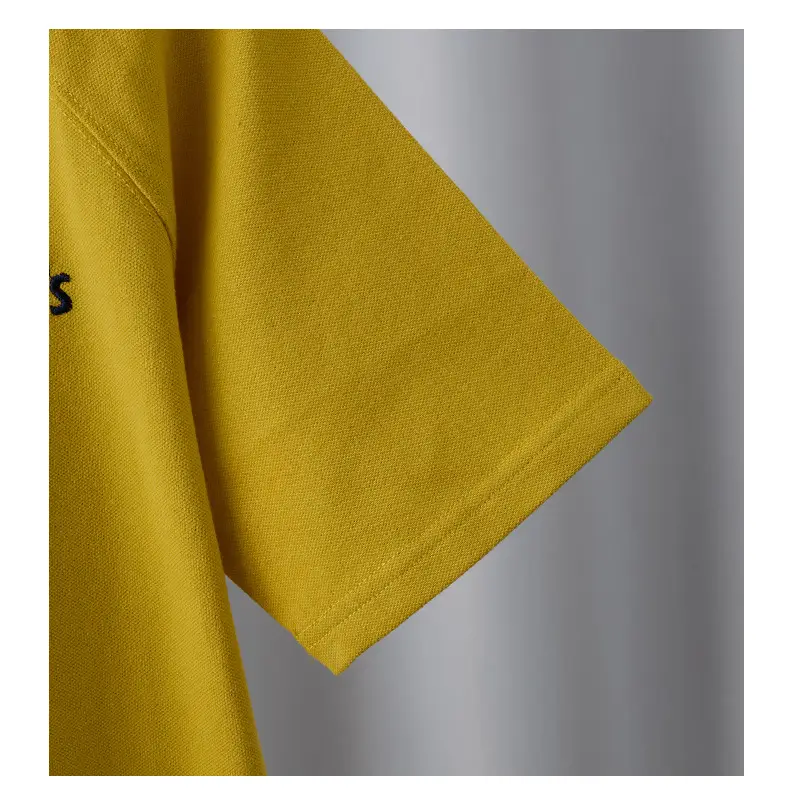 Boys Yellow Polo Shirt 2025 Summer Turn Down Collar — feature 7