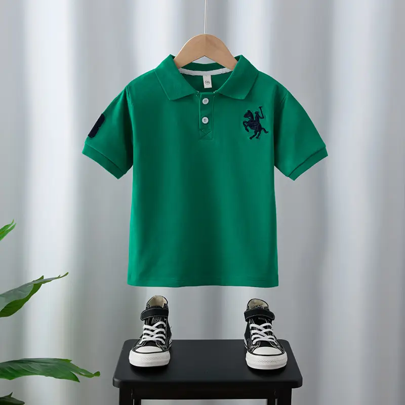 Boys Blue Short Sleeve T-Shirt Medium Large - Image 4