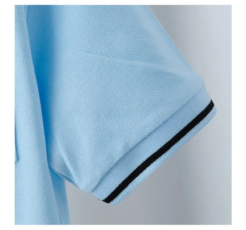 Boys Light Blue Polo Shirt 2025 Summer Wear — feature 6