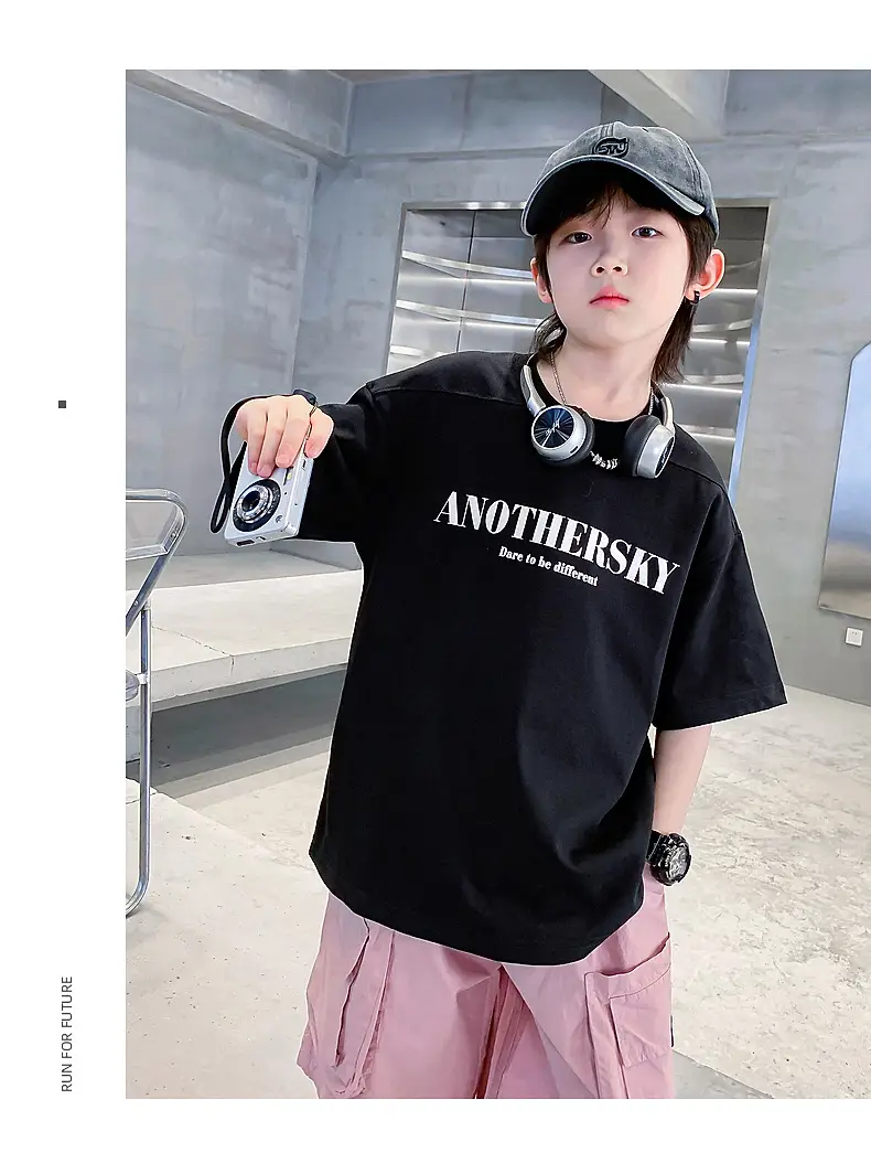 Trendy Boys Black T-Shirt Summer 2026 — feature 23