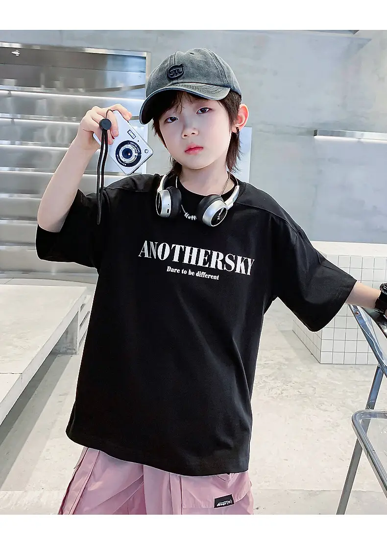 Trendy Boys Black T-Shirt Summer 2026 — feature 24