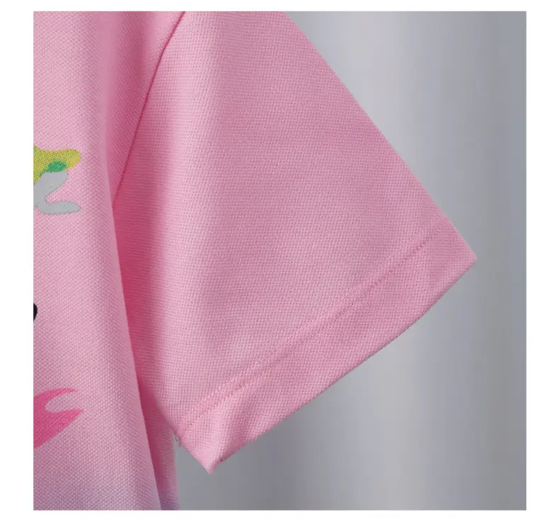 Boys Gradient Polo Shirt Pink Blue Summer 2025 — feature 6