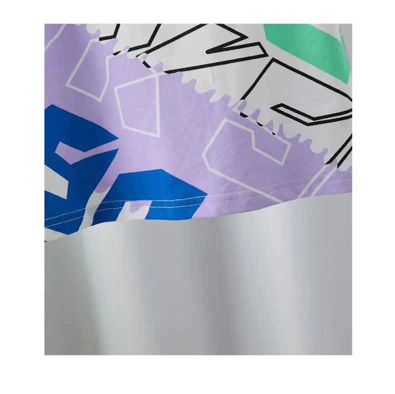 Boys 2025 Summer Polo Shirt Purple Geometric Design — feature 7