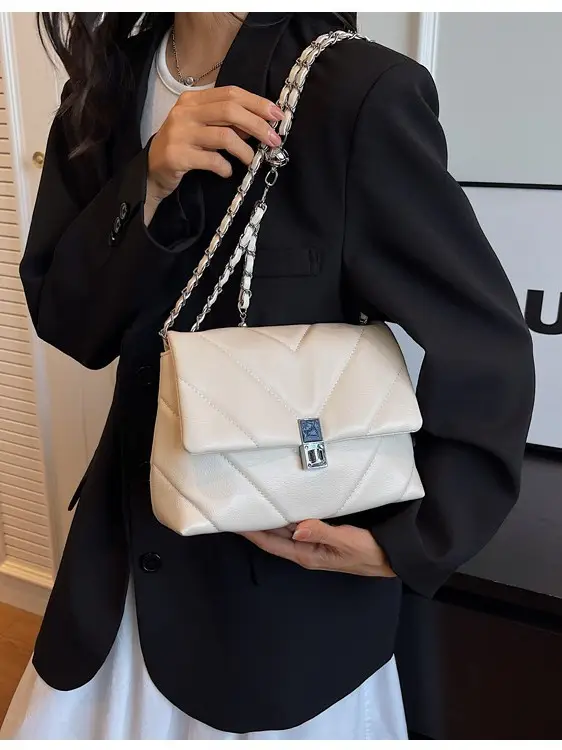 Black Chain Shoulder Bag for Women 2025 - Image 6
