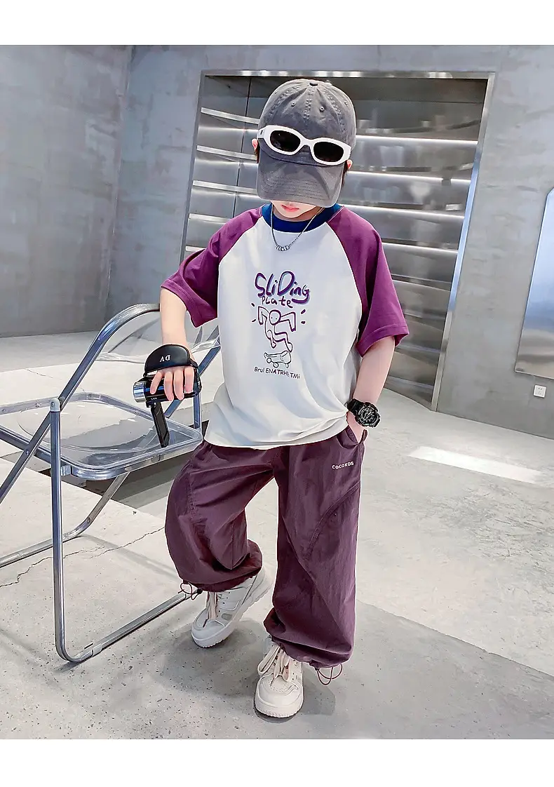 Trendy Boys Color Block T-Shirt Summer 2026 — feature 10