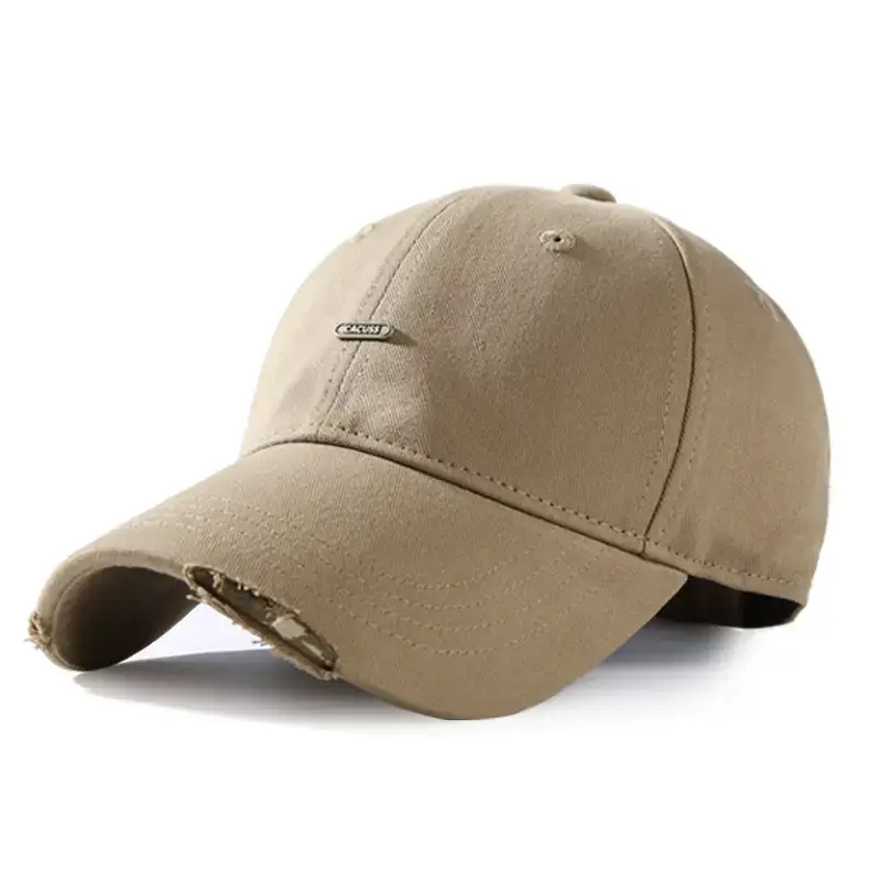 Men's Black Pure Cotton Baseball Cap with "CHAPERS" Logo