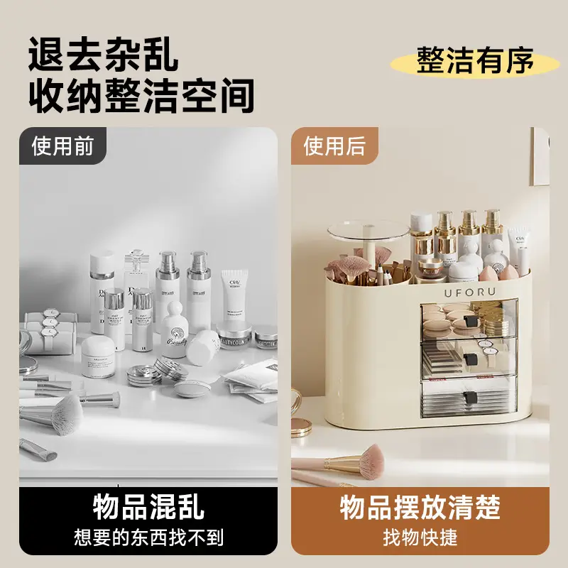 Multi-functional Makeup Brush & Beauty Storage Box