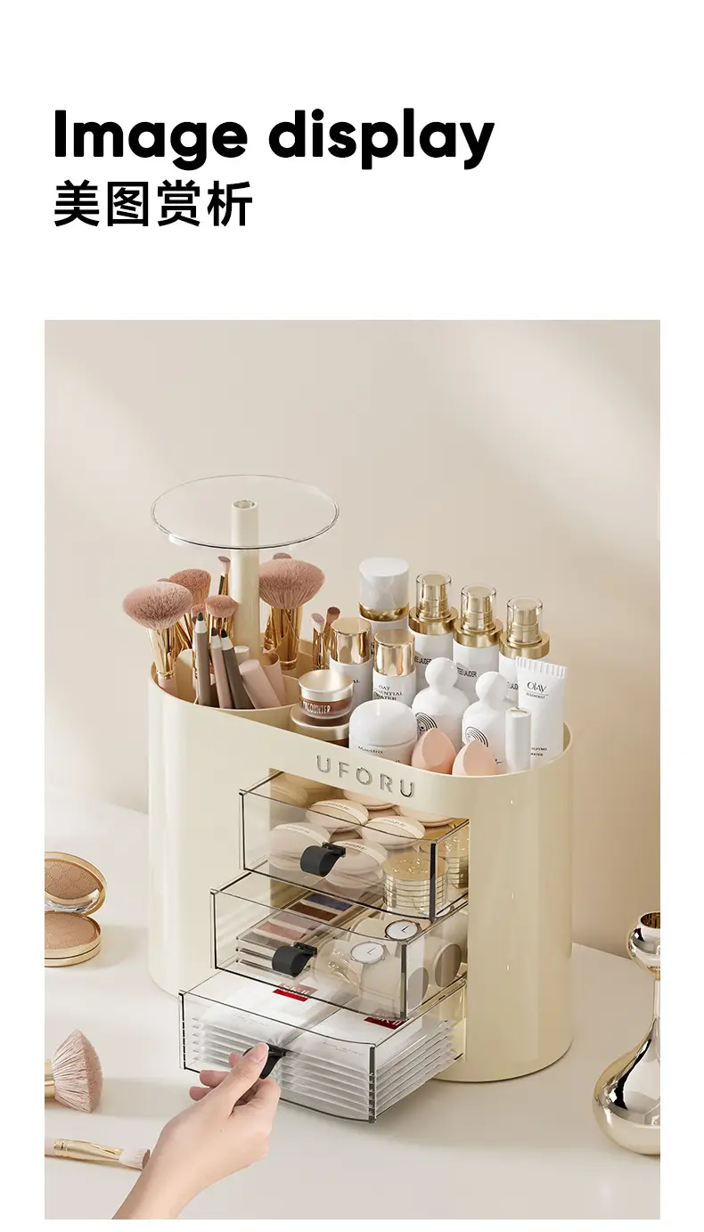 Multi-functional Makeup Brush & Beauty Storage Box — feature 14
