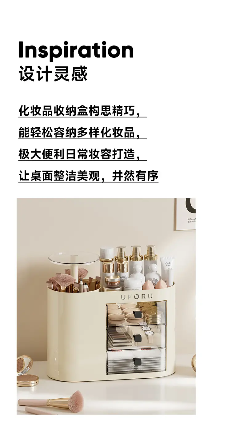 Multi-functional Makeup Brush & Beauty Storage Box — feature 6