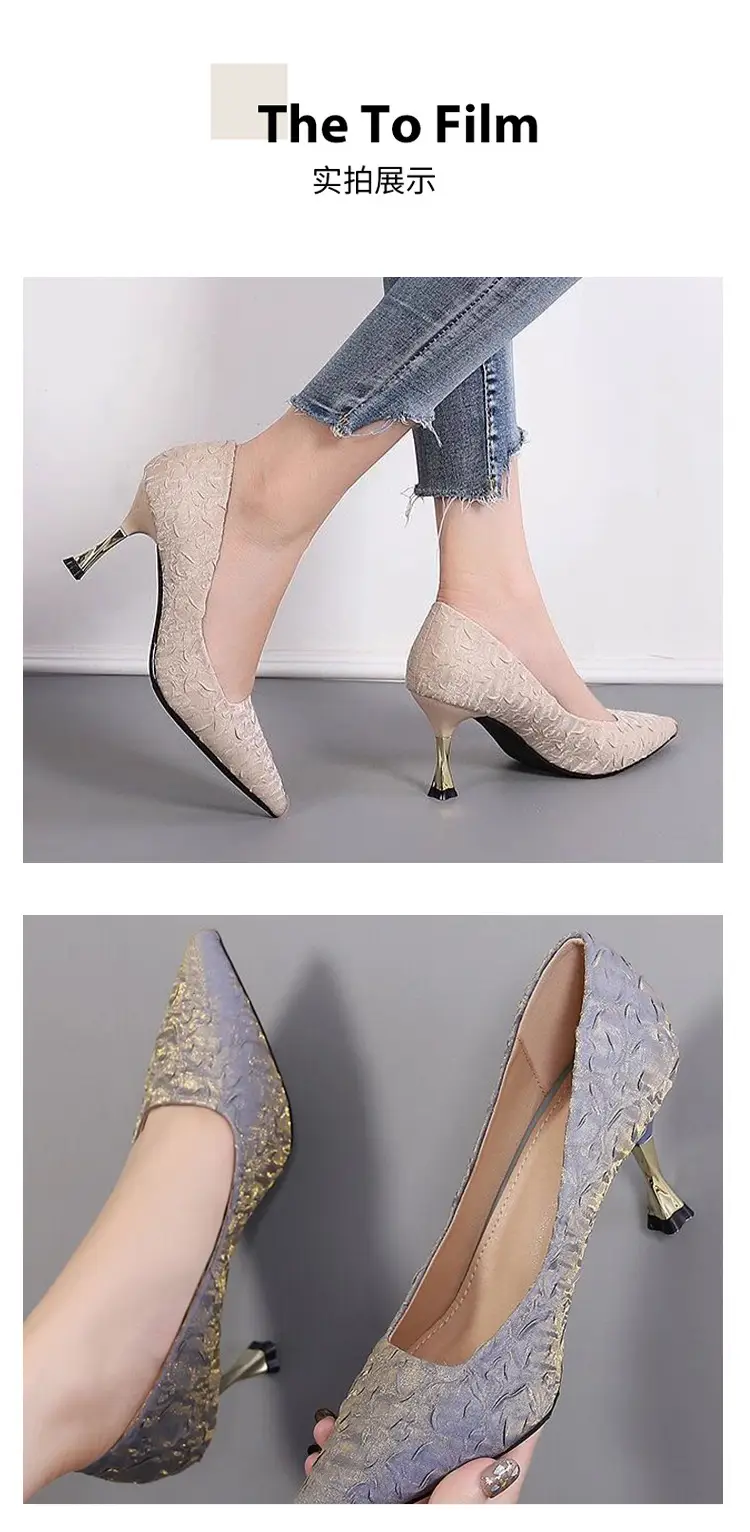 Women's Pointed Toe Stiletto Heels 2026 Spring Autumn â feature 10