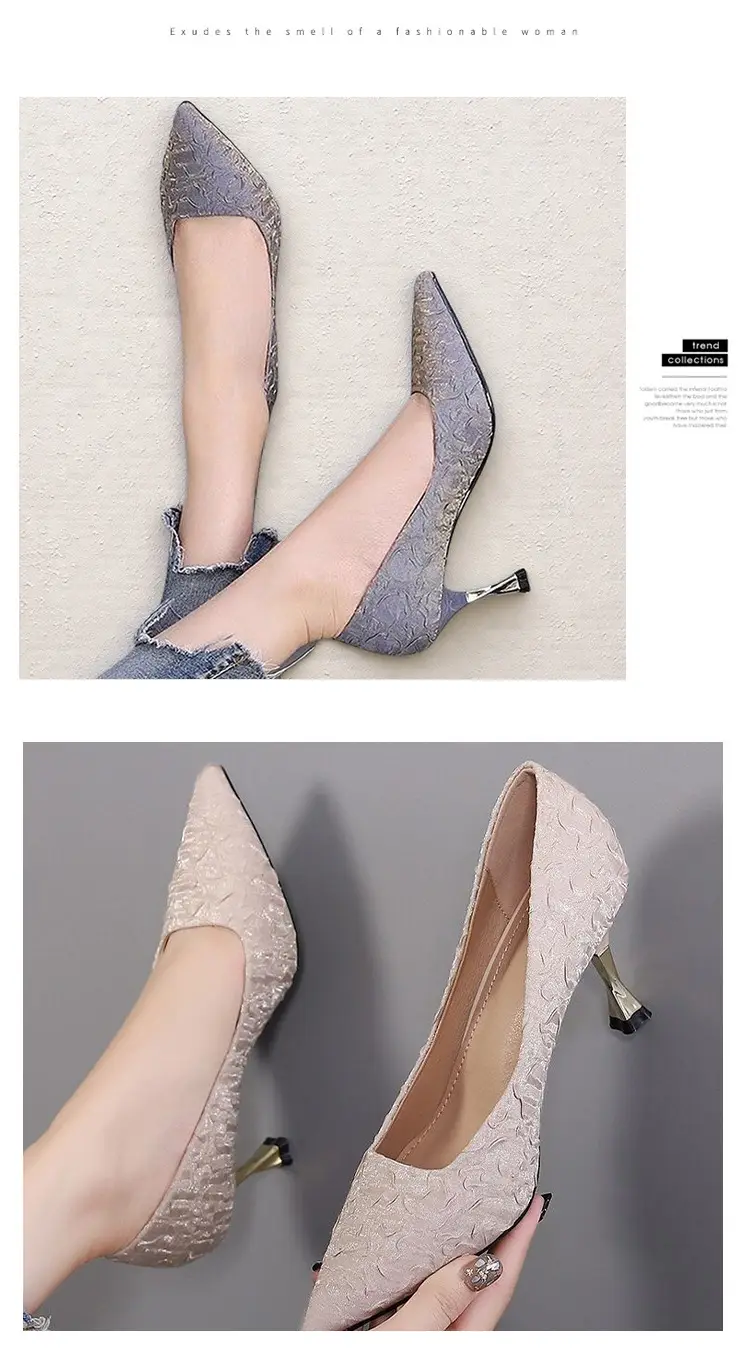 Women's Pointed Toe Stiletto Heels 2026 Spring Autumn â feature 11