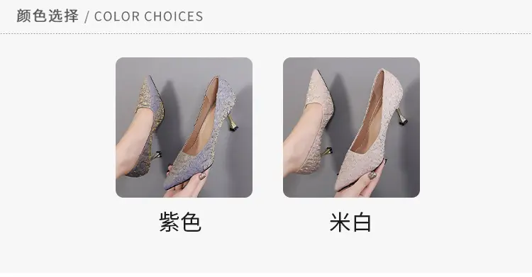 Women's Pointed Toe Stiletto Heels 2026 Spring Autumn â feature 6
