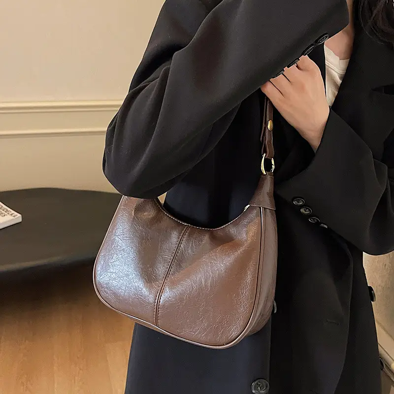 Brown Leather Crossbody Bag for Women 2026 - Image 6