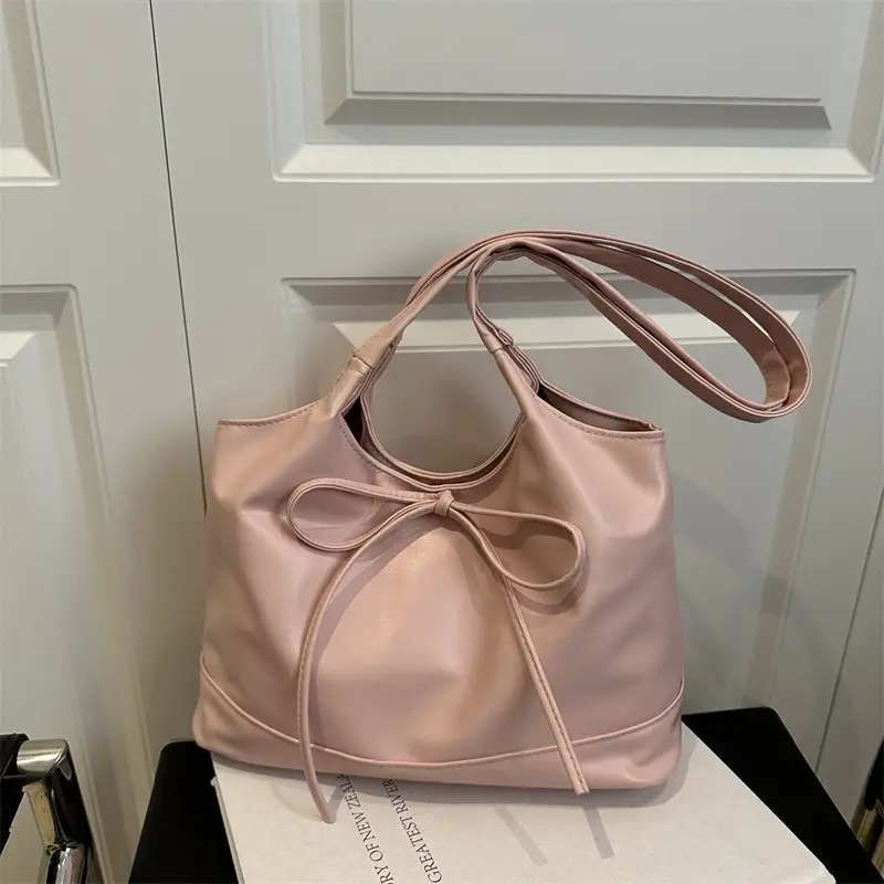 Women's Transparent Bow Shoulder Bag 2025 Spring Summer - Image 5