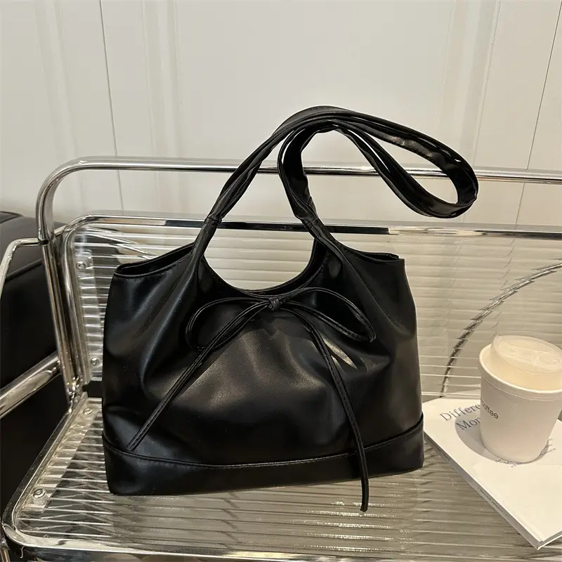 Women's Transparent Bow Shoulder Bag 2025 Spring Summer - Image 7
