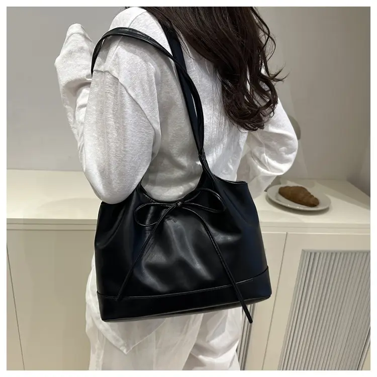 Women's Transparent Bow Shoulder Bag 2025 Spring Summer — feature 18