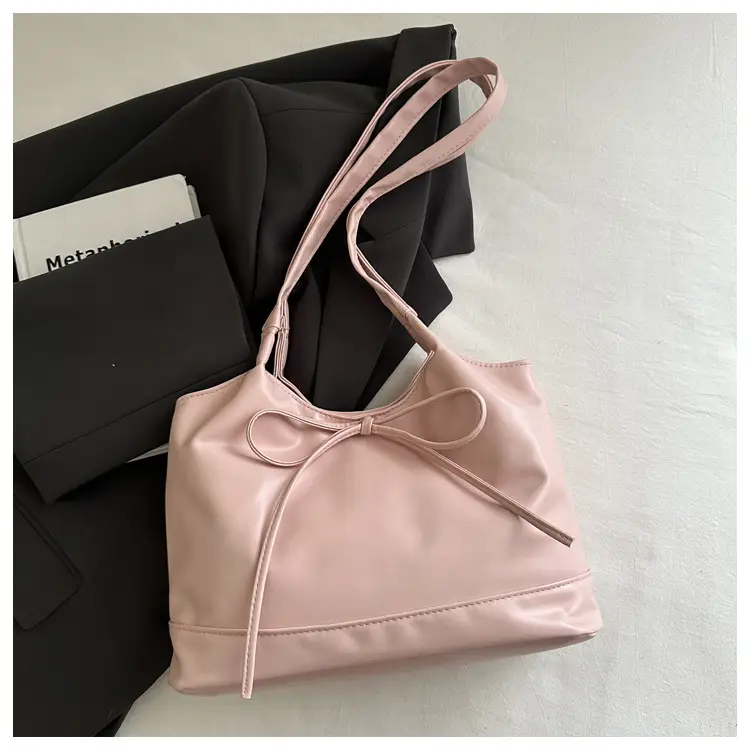 Women's Transparent Bow Shoulder Bag 2025 Spring Summer — feature 19