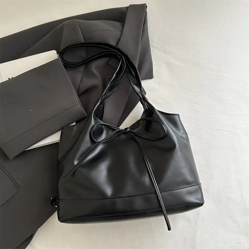 Women's Transparent Bow Shoulder Bag 2025 Spring Summer - Image 2