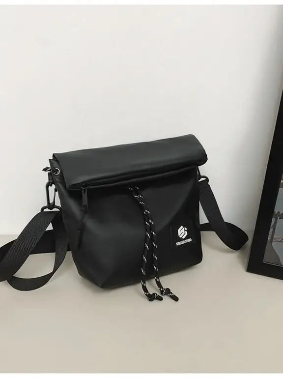 Black Crossbody Bag for Women Men Casual 2026 - Image 5