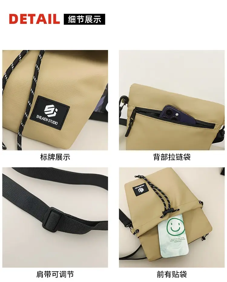 Black Crossbody Bag for Women Men Casual 2026 — feature 4