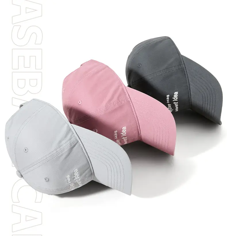 2025 Spring Top Cap Wide Brim Outdoor Sports Hat Women Sunshade Thin Breathable Hat for Men — feature 11
