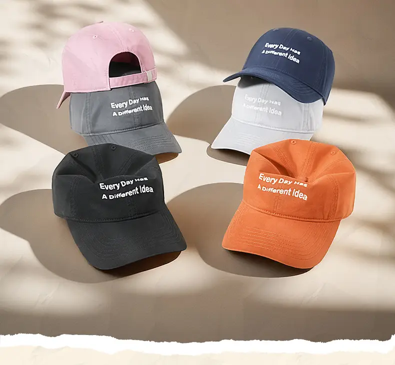 2025 Spring Top Cap Wide Brim Outdoor Sports Hat Women Sunshade Thin Breathable Hat for Men — feature 13