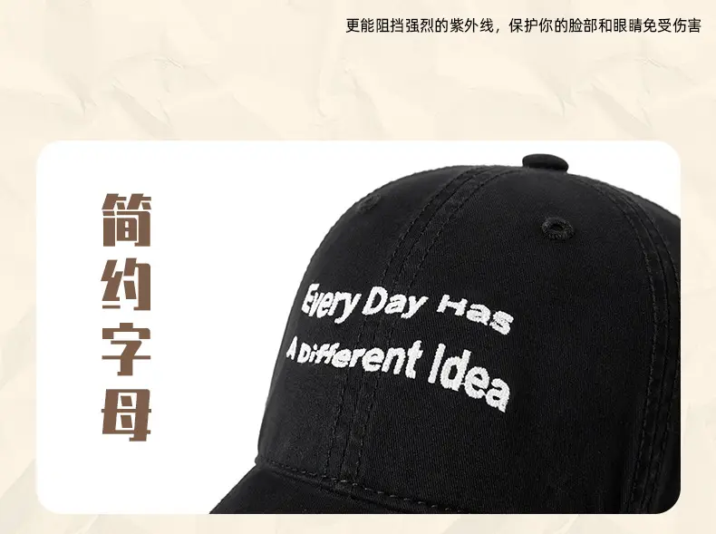 2025 Spring Top Cap Wide Brim Outdoor Sports Hat Women Sunshade Thin Breathable Hat for Men — feature 23