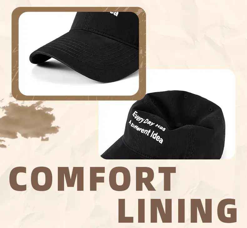 2025 Spring Top Cap Wide Brim Outdoor Sports Hat Women Sunshade Thin Breathable Hat for Men — feature 26
