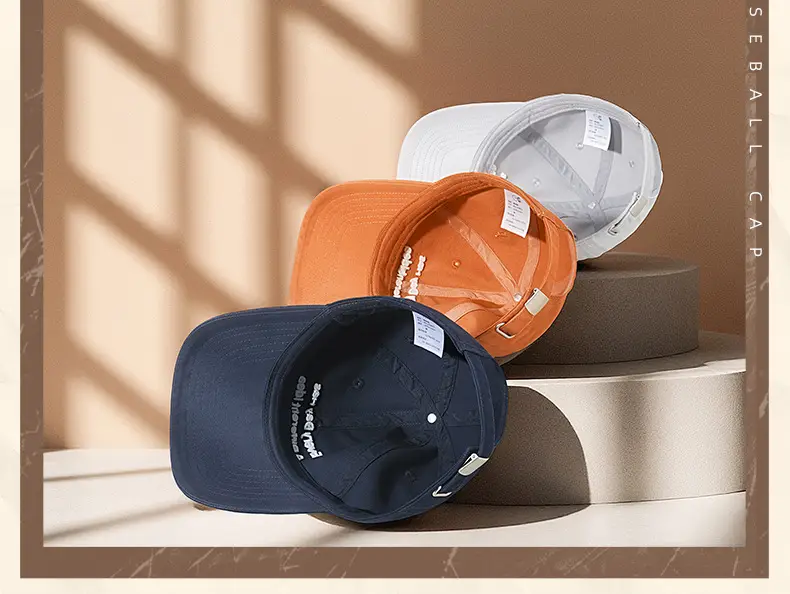 2025 Spring Top Cap Wide Brim Outdoor Sports Hat Women Sunshade Thin Breathable Hat for Men — feature 28