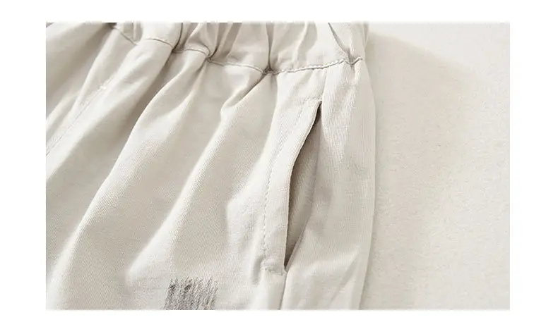 Boys White Cotton 2Pc Shorts T-Shirt Set 2026 — feature 7