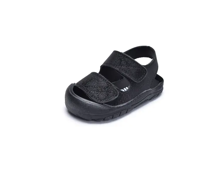 White Anti-Collision Toddler Sandals with Soft Sole — feature 27