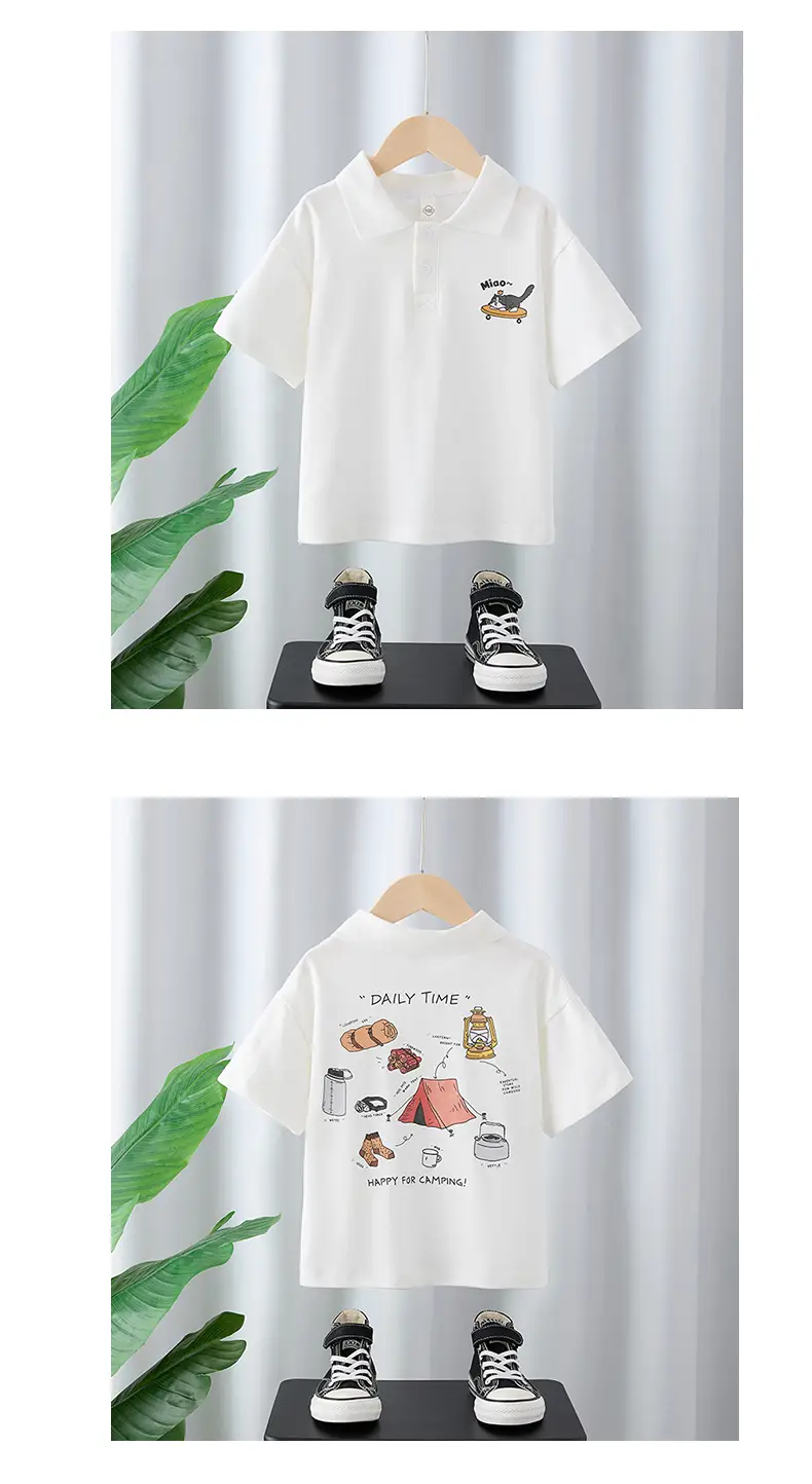 Boys Korean Style Loose Summer T-Shirt 2025 — feature 6
