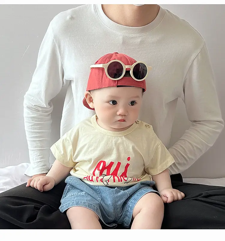 Boys Pure Cotton Cartoon T-shirt Summer Casual Top — feature 19