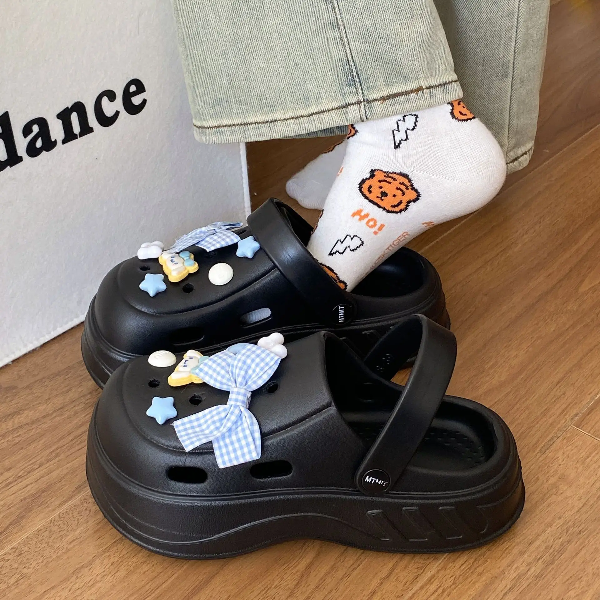 Women Thick Soled Butterfly Sandals Summer - Image 10